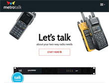 Tablet Screenshot of metrotalkinc.com